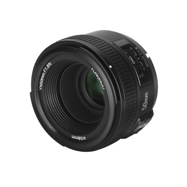 YONGNUO YN50mm F1.8 AF Lens 1: 1.8 Стандартный объектив с постоянным фокусным расстоянием Большая диафрагма Авто / Ручная фокусировка для цифровых зеркальных камер Nikon