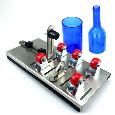 Универсальный регулируемый DIY резак для стеклянных бутылок, регулируемые размеры, металлическая машина для резки стеклянных бутылок, домашние украшения, ручной инструмент для крафта