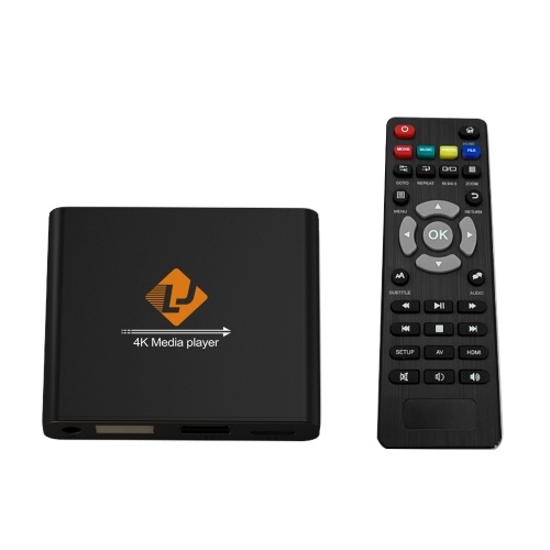 X8 4K Цифровой медиаплеер Mini TV Box Рекламная машина TF-карта U Воспроизведение диска H.265 / HEVC Loop Play Auto Play с дистанционным управлением